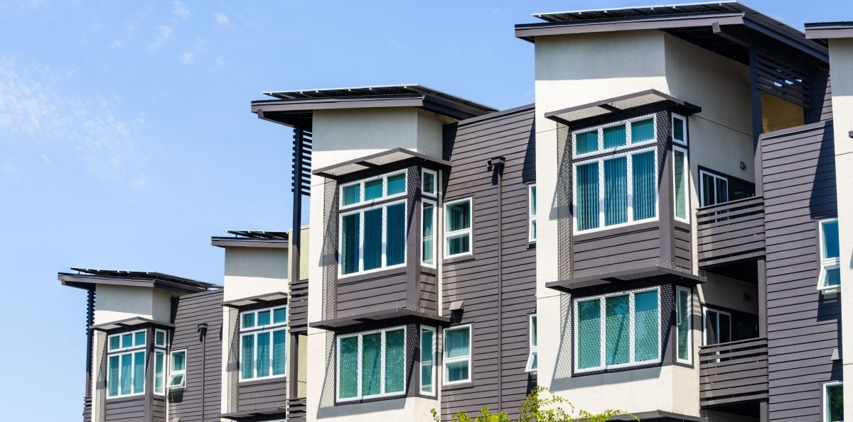 multifamily complex building